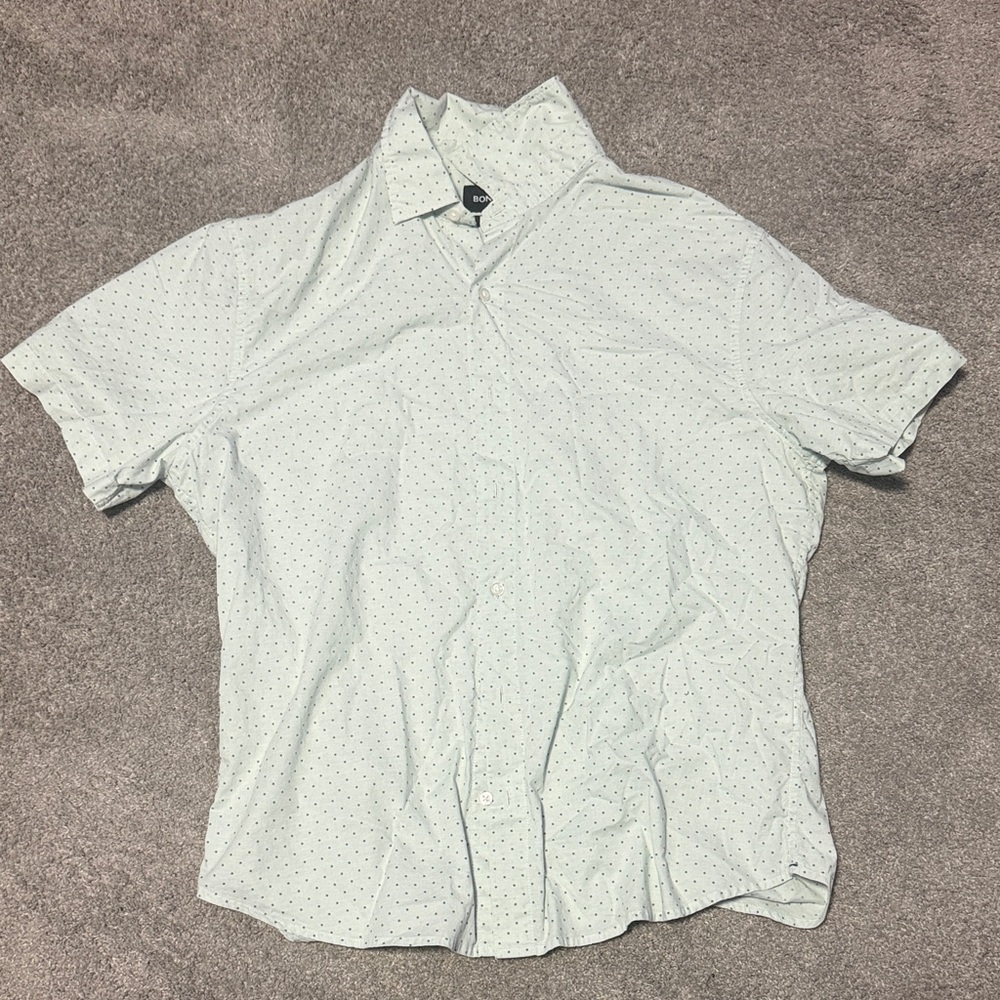 Bonobos Light Blue Polka Dot Shirt
